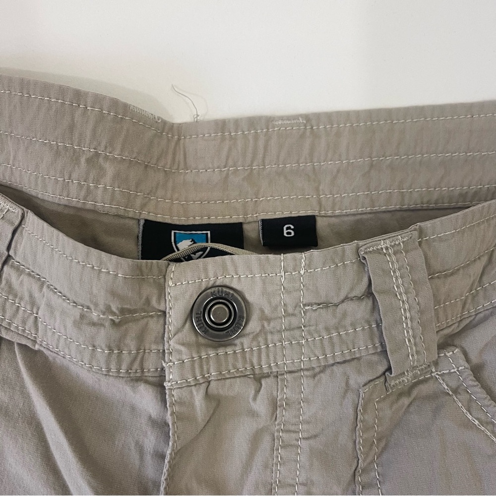 Women’s Kuhl Konya Shorts Tan Size 6 - Picture 5 of 9